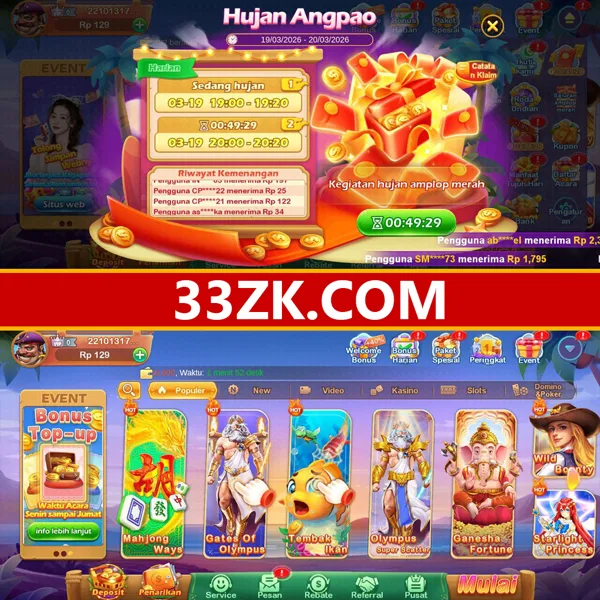 33ZK 2026 Slot Gacor RTP Tinggi